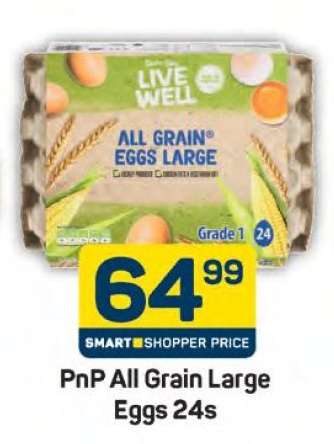 PnP All Grain Large Eggs 24s