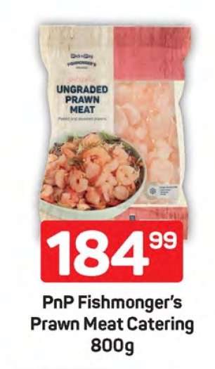 PnP Fishmonger’s Prawn Meat Catering 800g