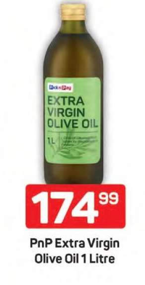 PnP Extra Virgin Olive Oil 1 Litre