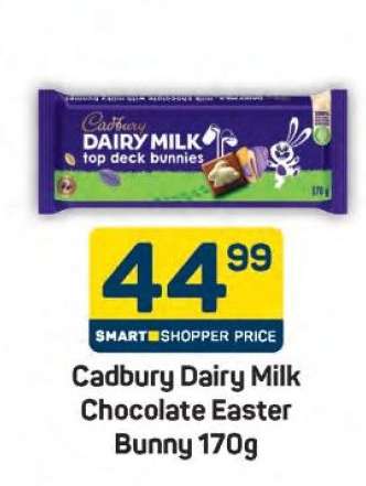 Cadbury Dairy Milk Chocolate Easter Bunny 170g