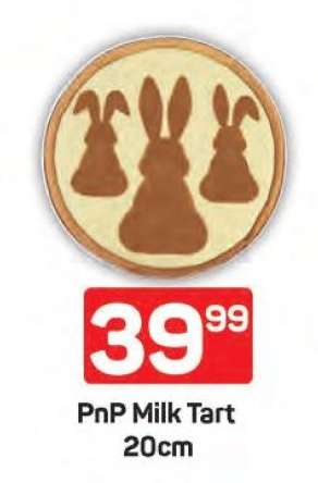 PnP Milk Tart 20cm