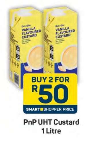 PnP UHT Custard 1 Litre