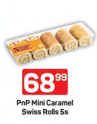 PnP Mini Caramel Swiss Rolls 5s