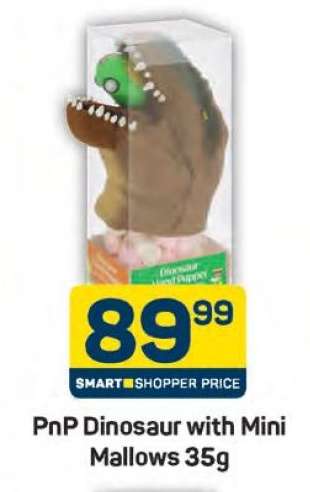 PnP Dinosaur with Mini Mallows 35g