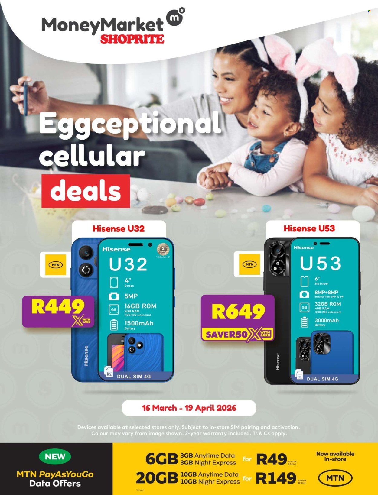 Shoprite specials - 16/03/2026 - 19/04/2026. Page 1