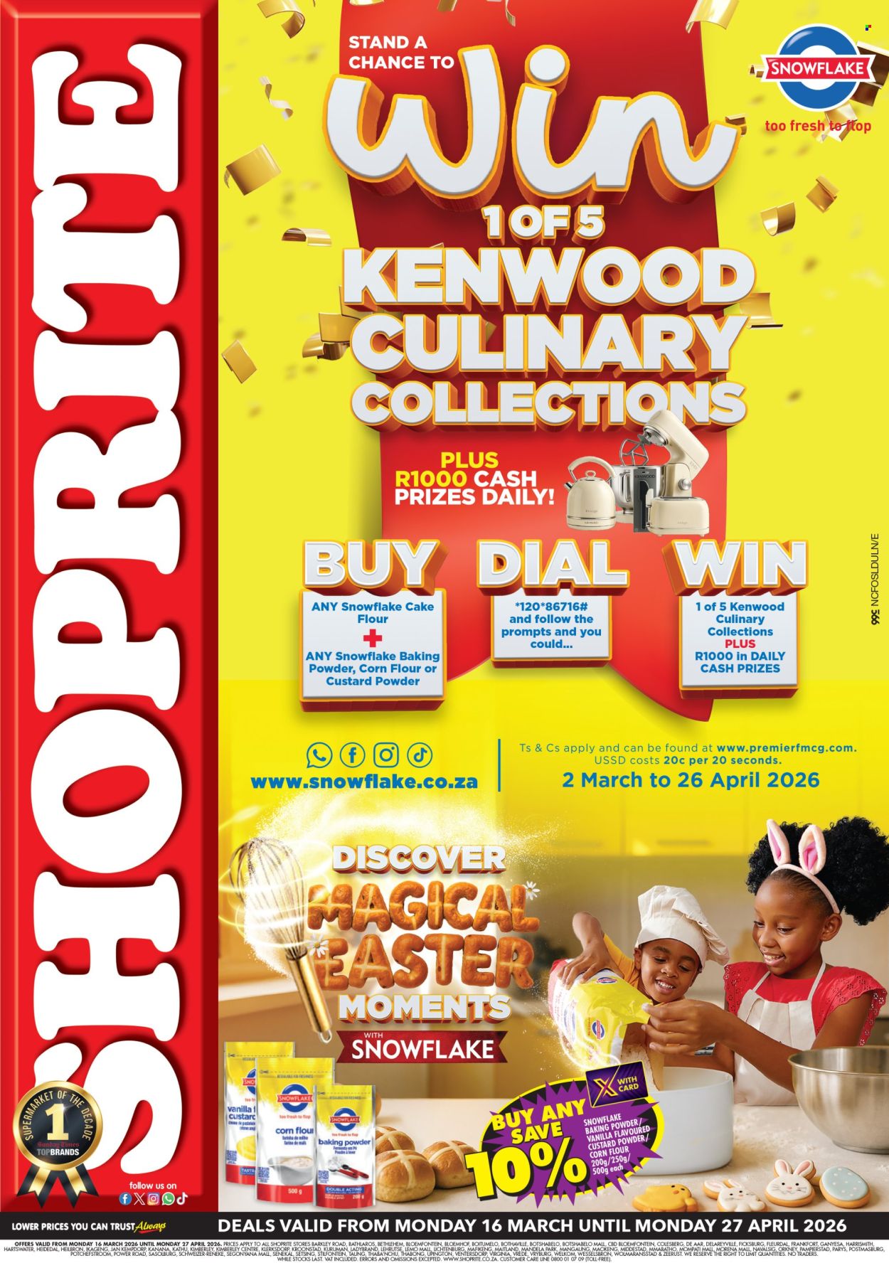 Shoprite specials - 16/03/2026 - 27/04/2026. Page 1