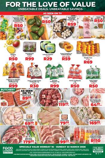 Food Lover's Market catalogue  - 16/03/2026 - 22/03/2026.