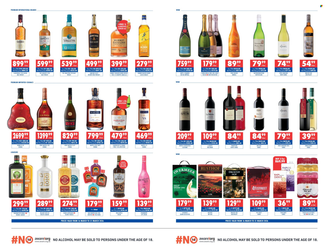 Liberty Liquors specials - 16/03/2026 - 31/03/2026. Page 2