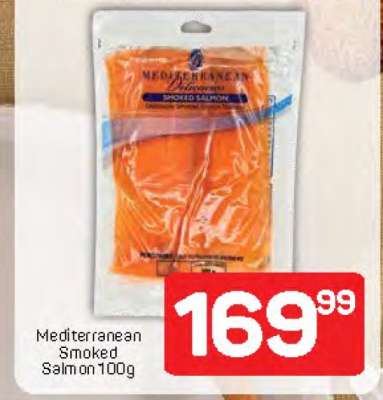 Mediterranean Smoked Salmon 100g