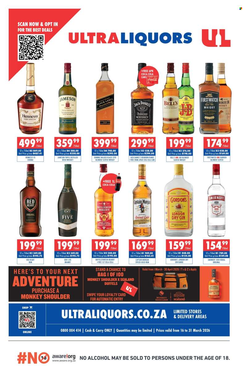 Ultra Liquors catalogue  - 16/03/2026 - 31/03/2026.
