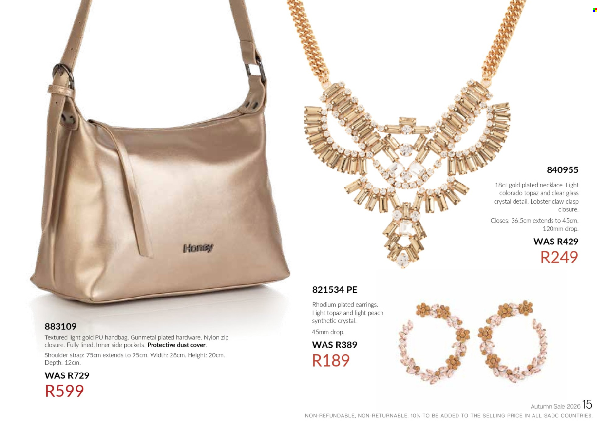 Honey specials. Page 17