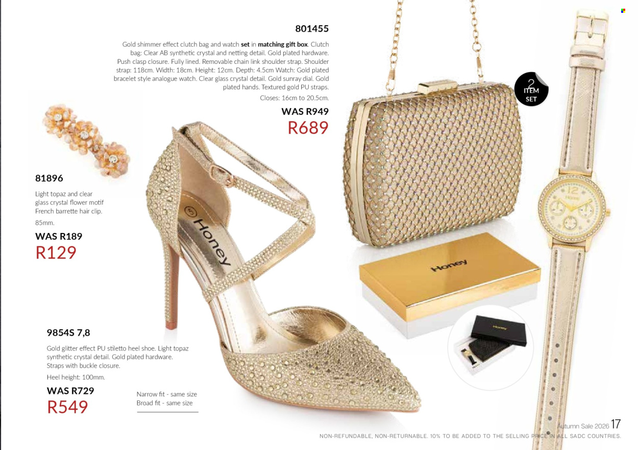 Honey specials. Page 19