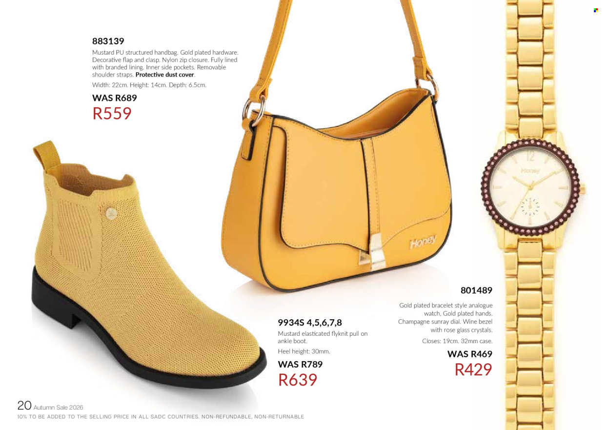 Honey specials. Page 22