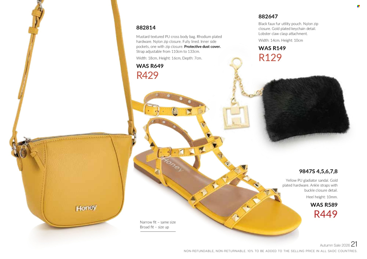 Honey specials. Page 23