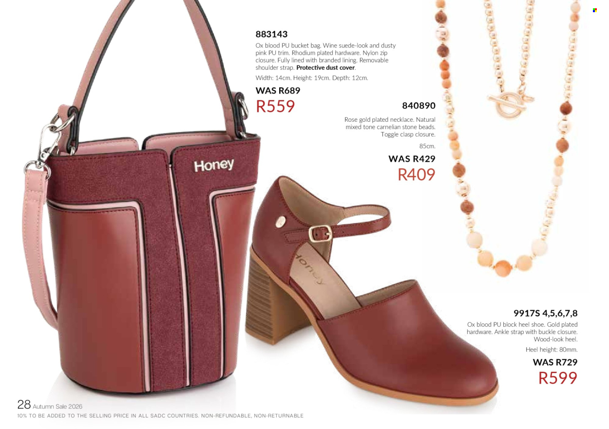 Honey specials. Page 30