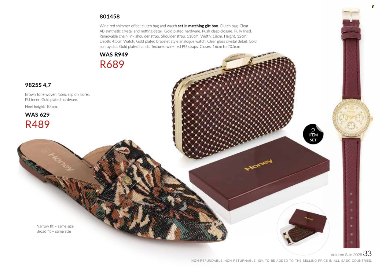 Honey specials. Page 35