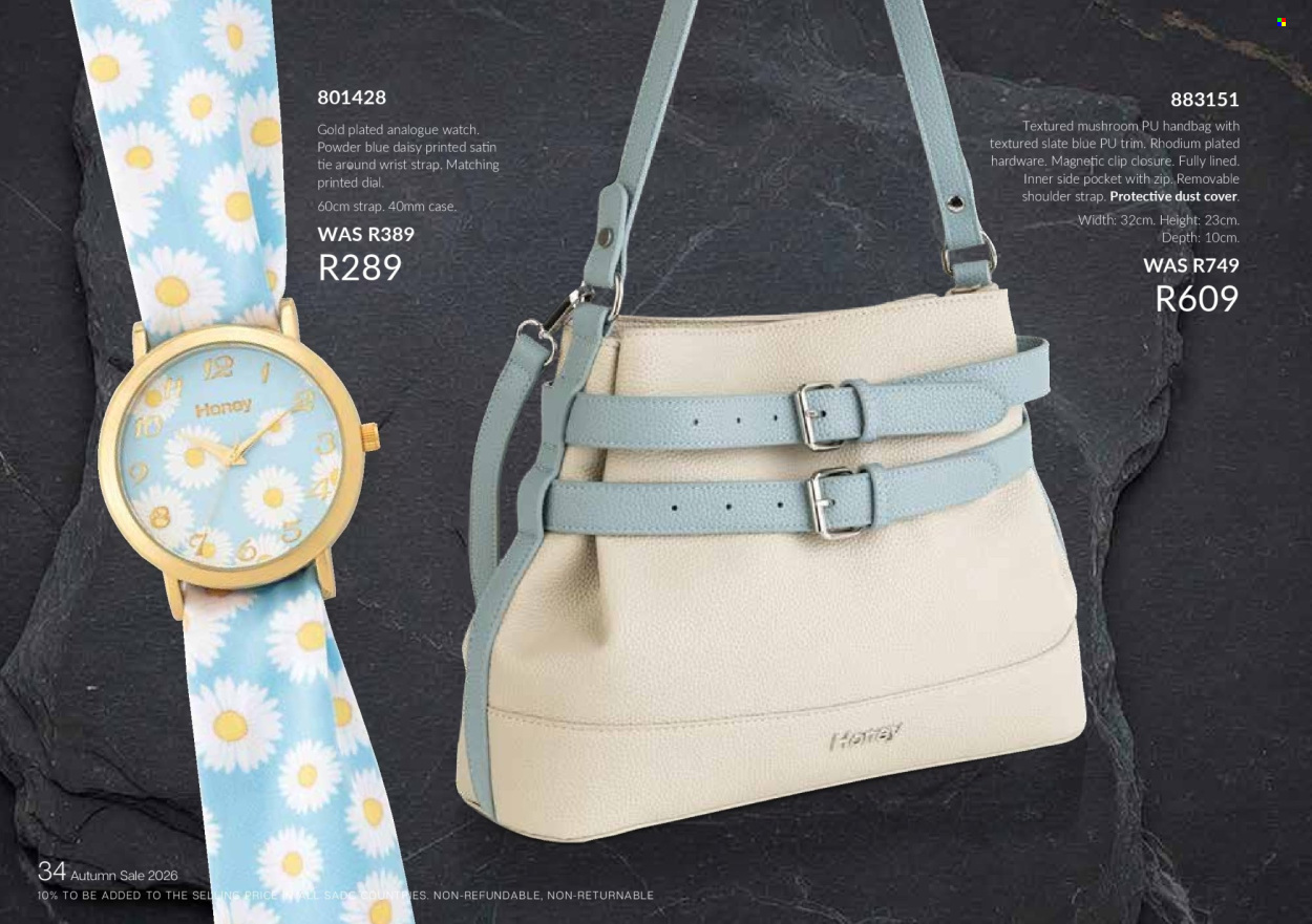 Honey specials. Page 36