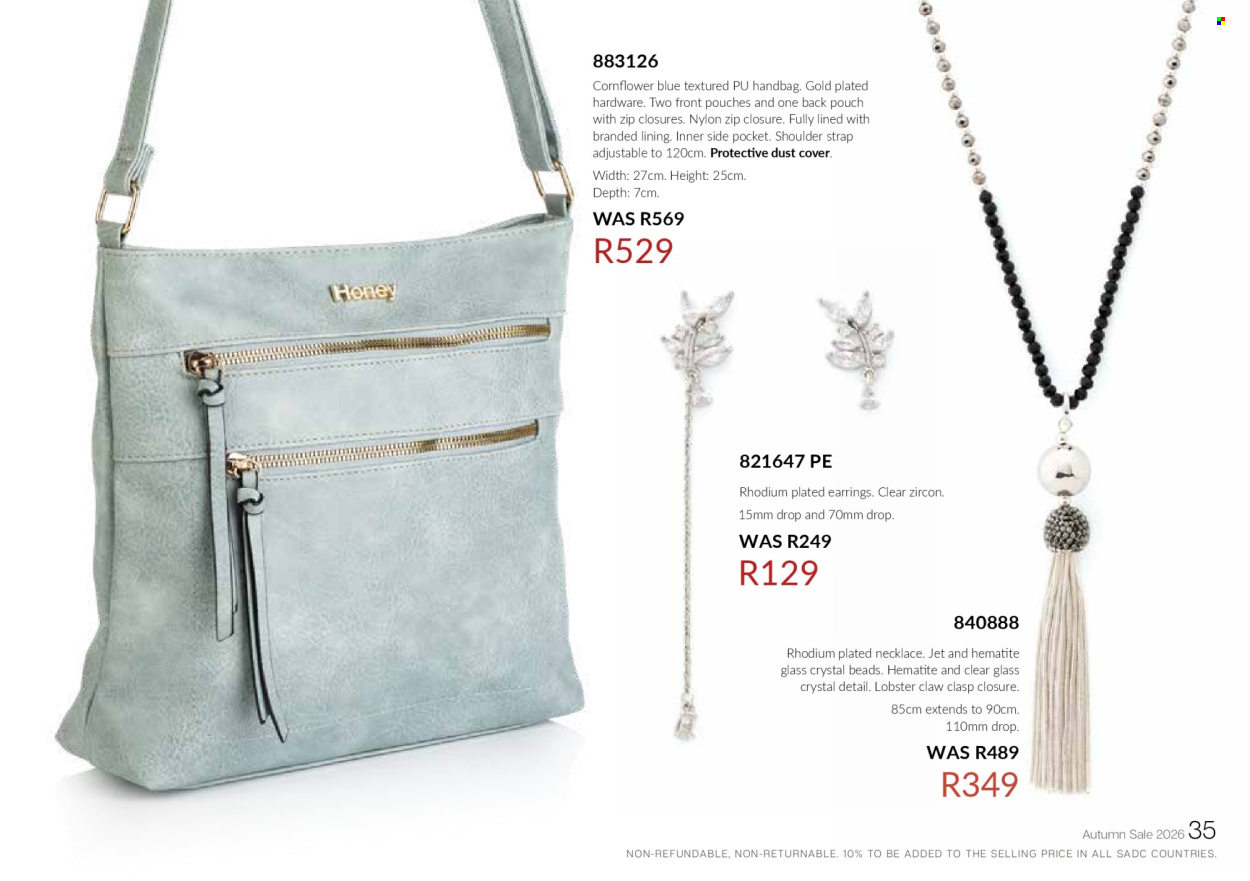 Honey specials. Page 37