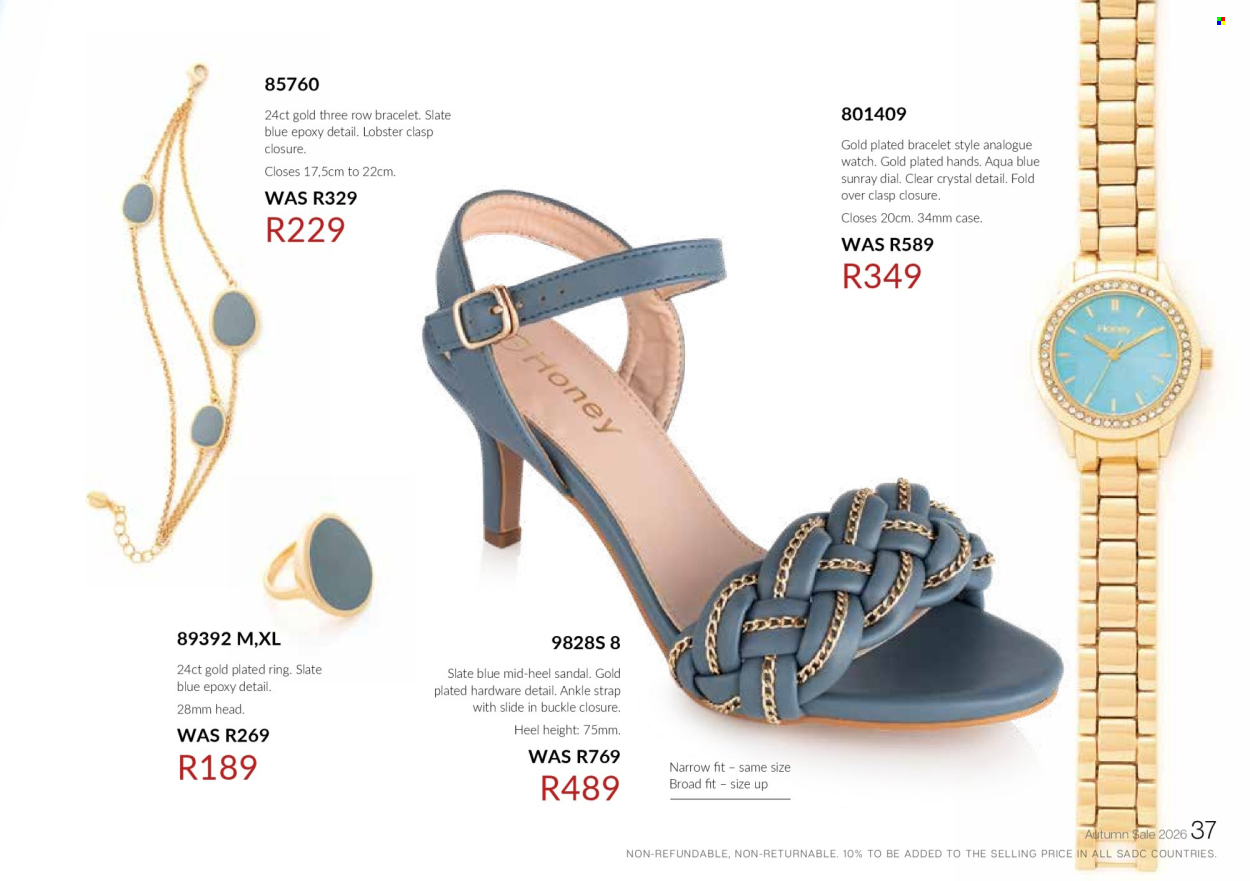 Honey specials. Page 39