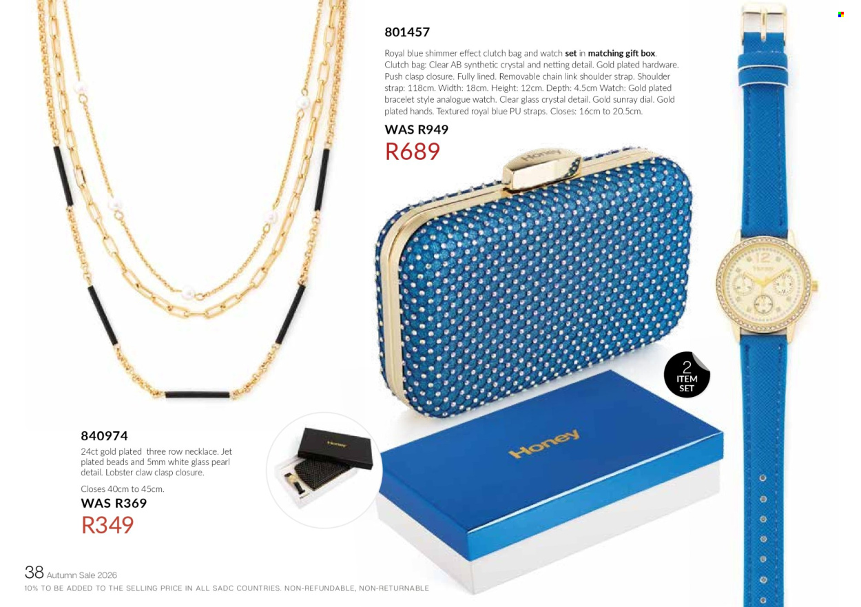 Honey specials. Page 40