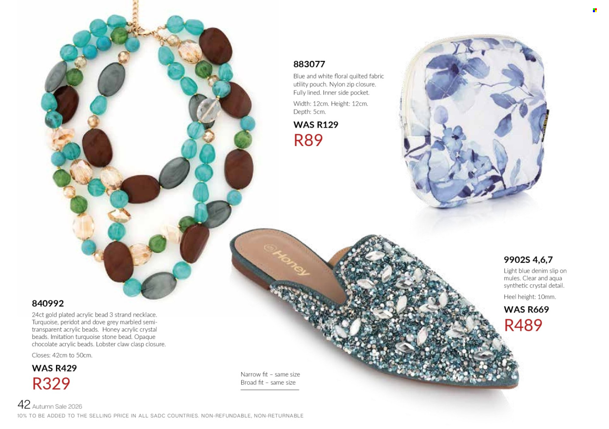 Honey specials. Page 44