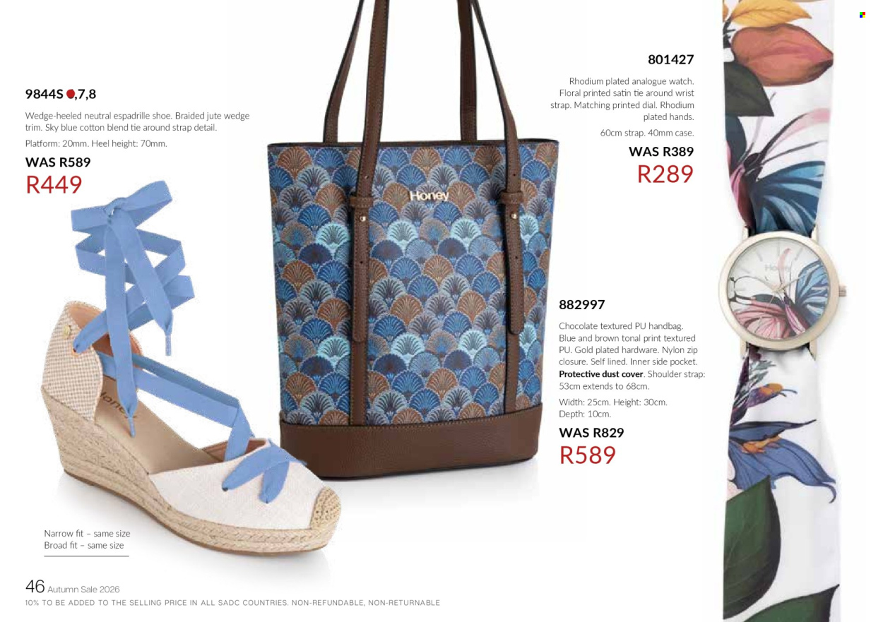 Honey specials. Page 48