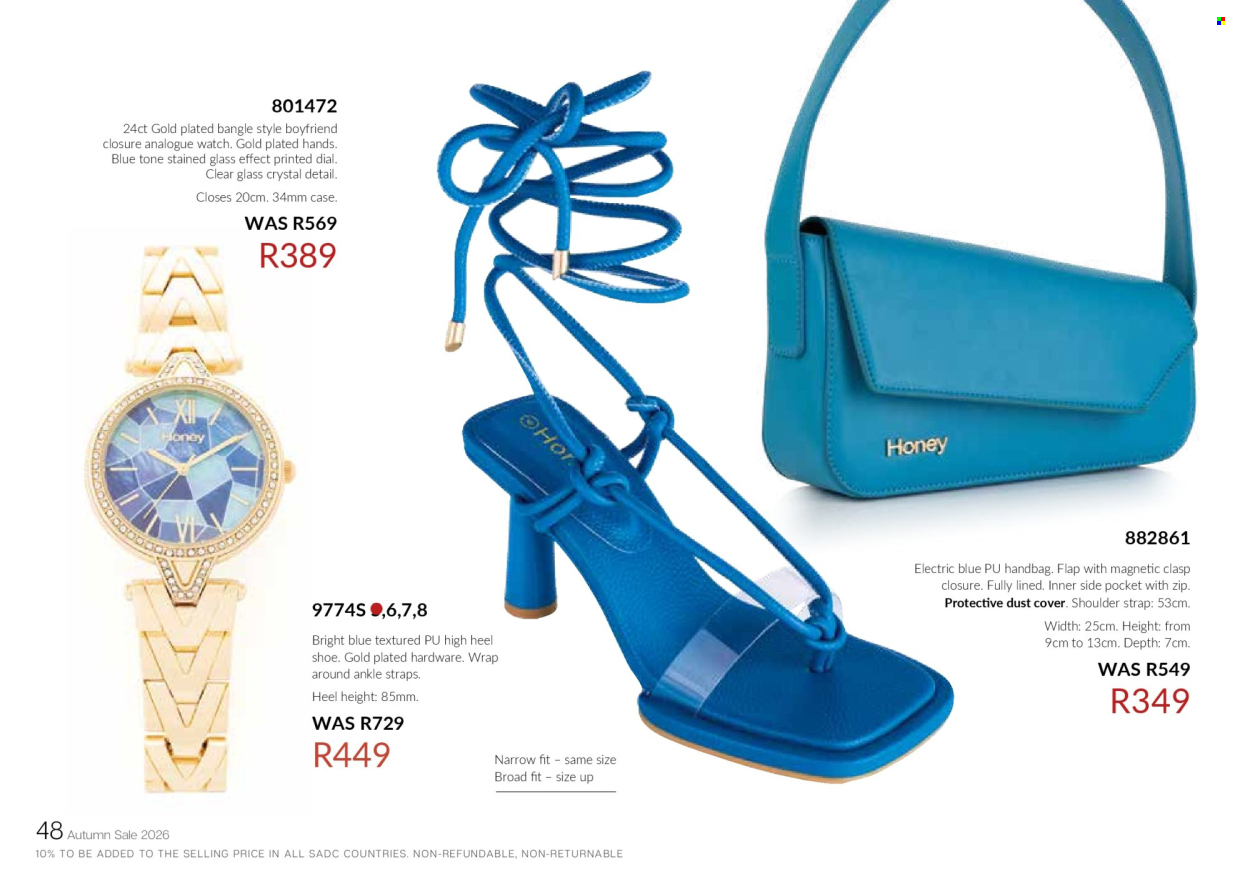 Honey specials. Page 50