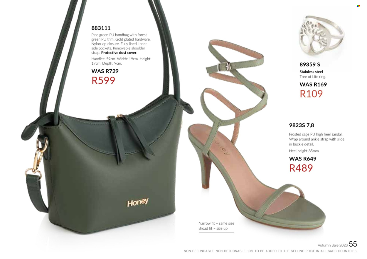 Honey specials. Page 57