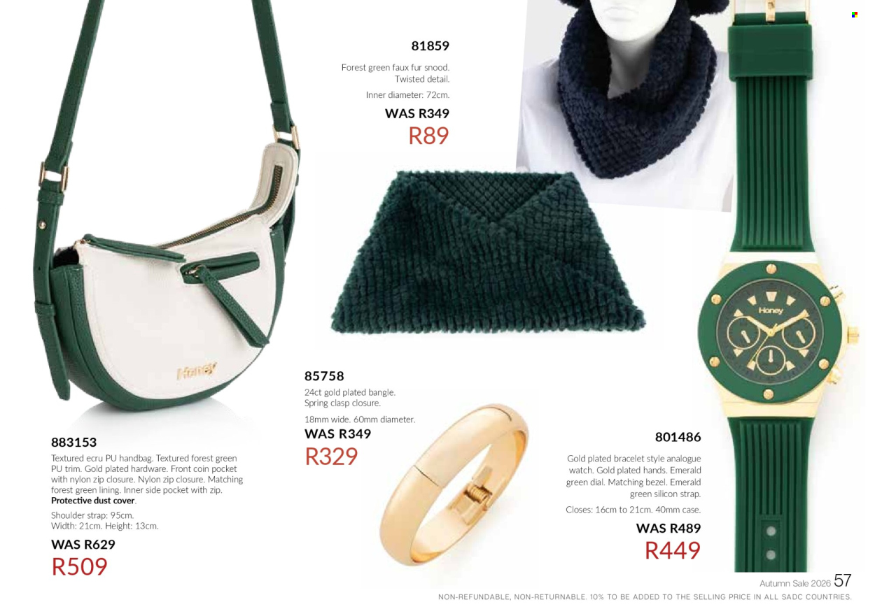 Honey specials. Page 59