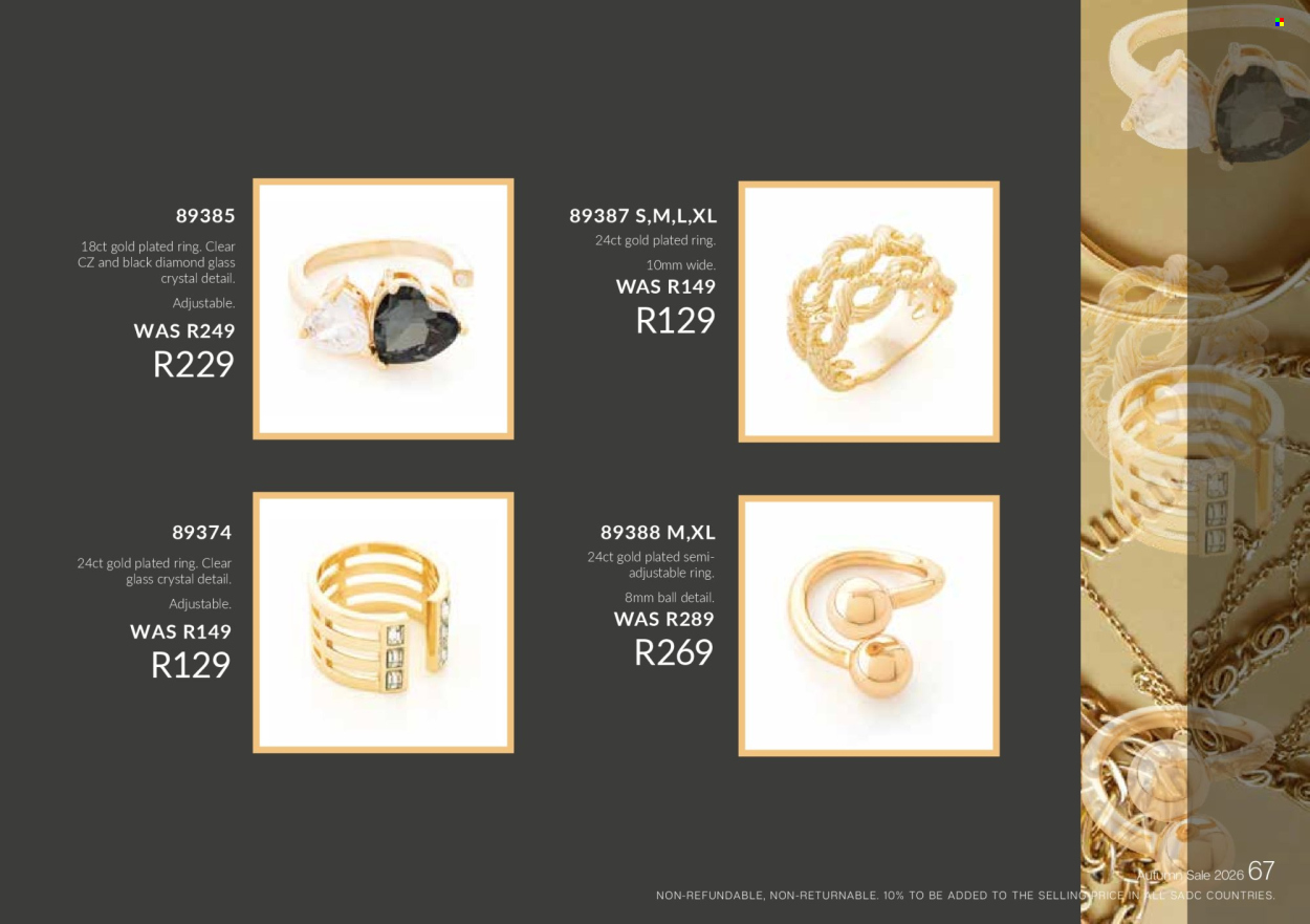 Honey specials. Page 69