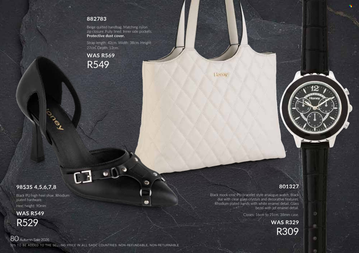 Honey specials. Page 82