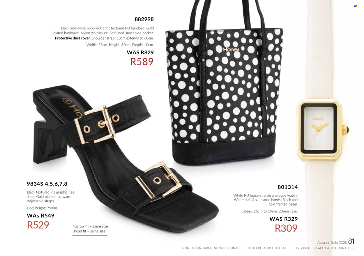 Honey specials. Page 83