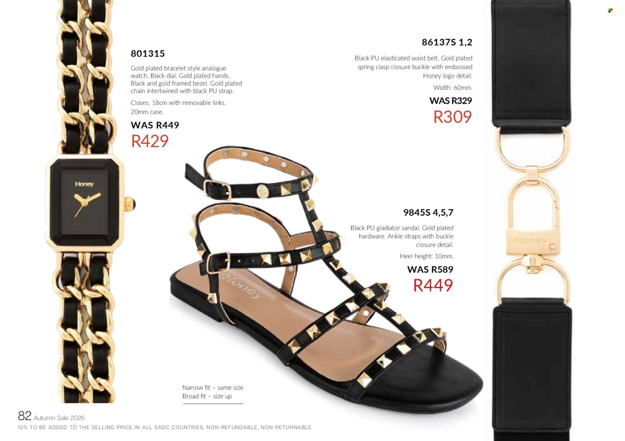 Honey specials. Page 84