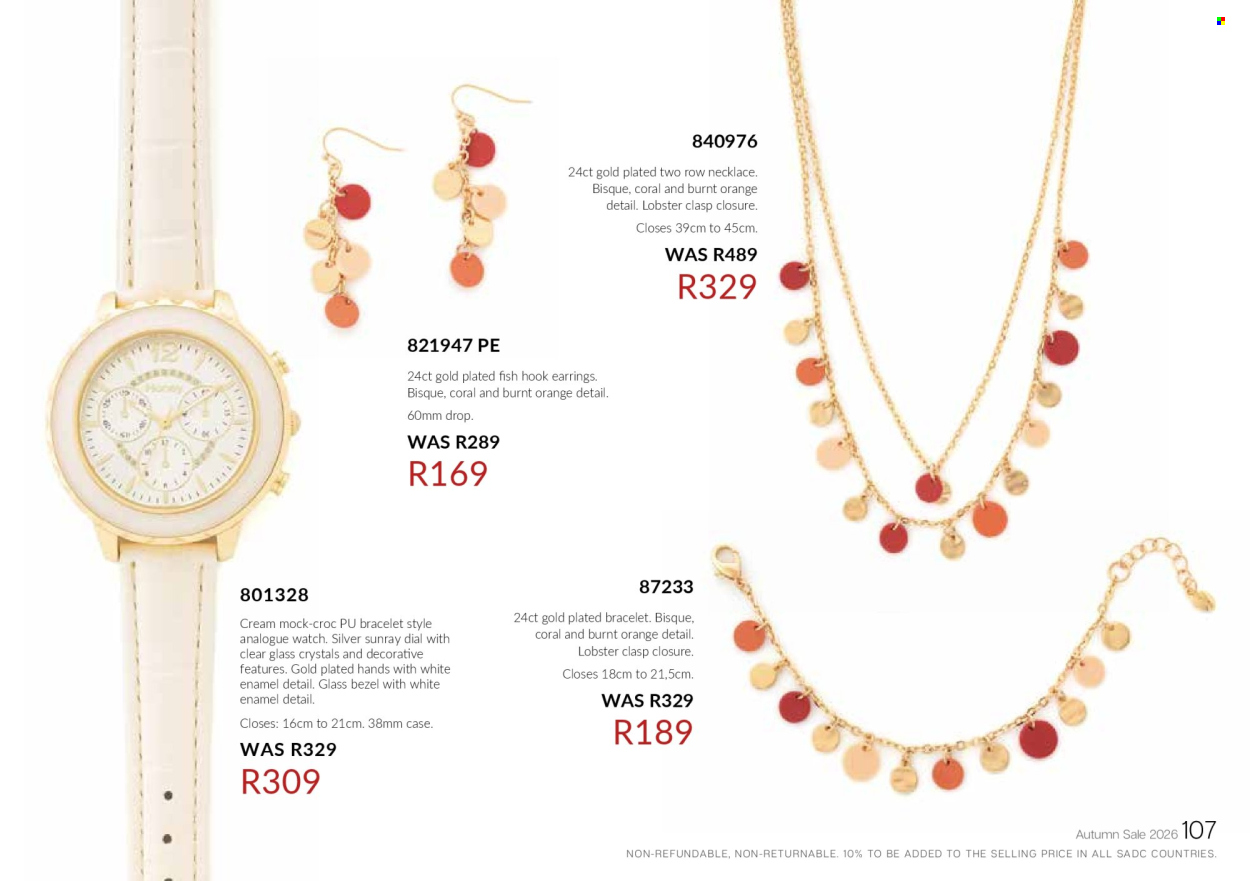 Honey specials. Page 109