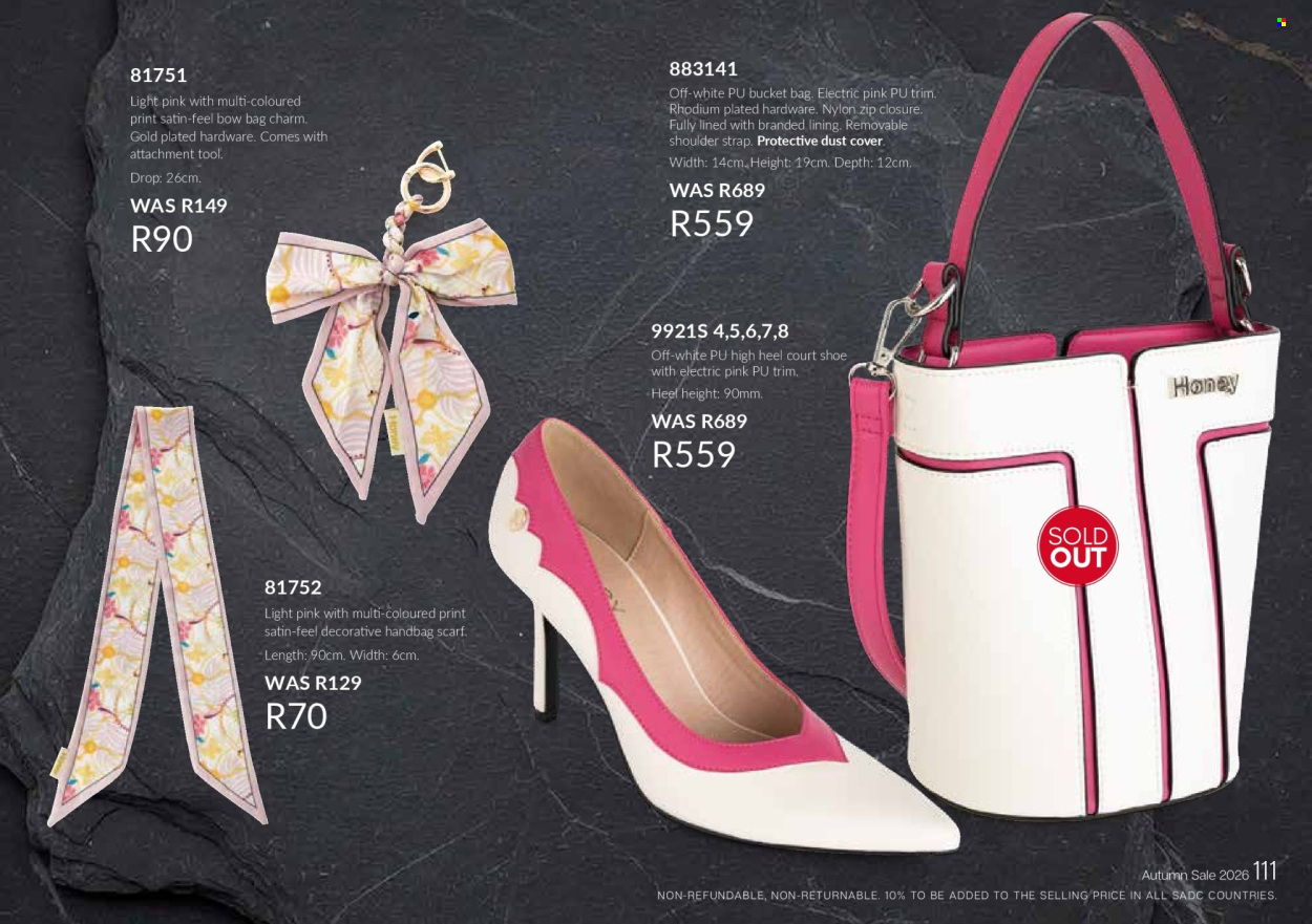 Honey specials. Page 113