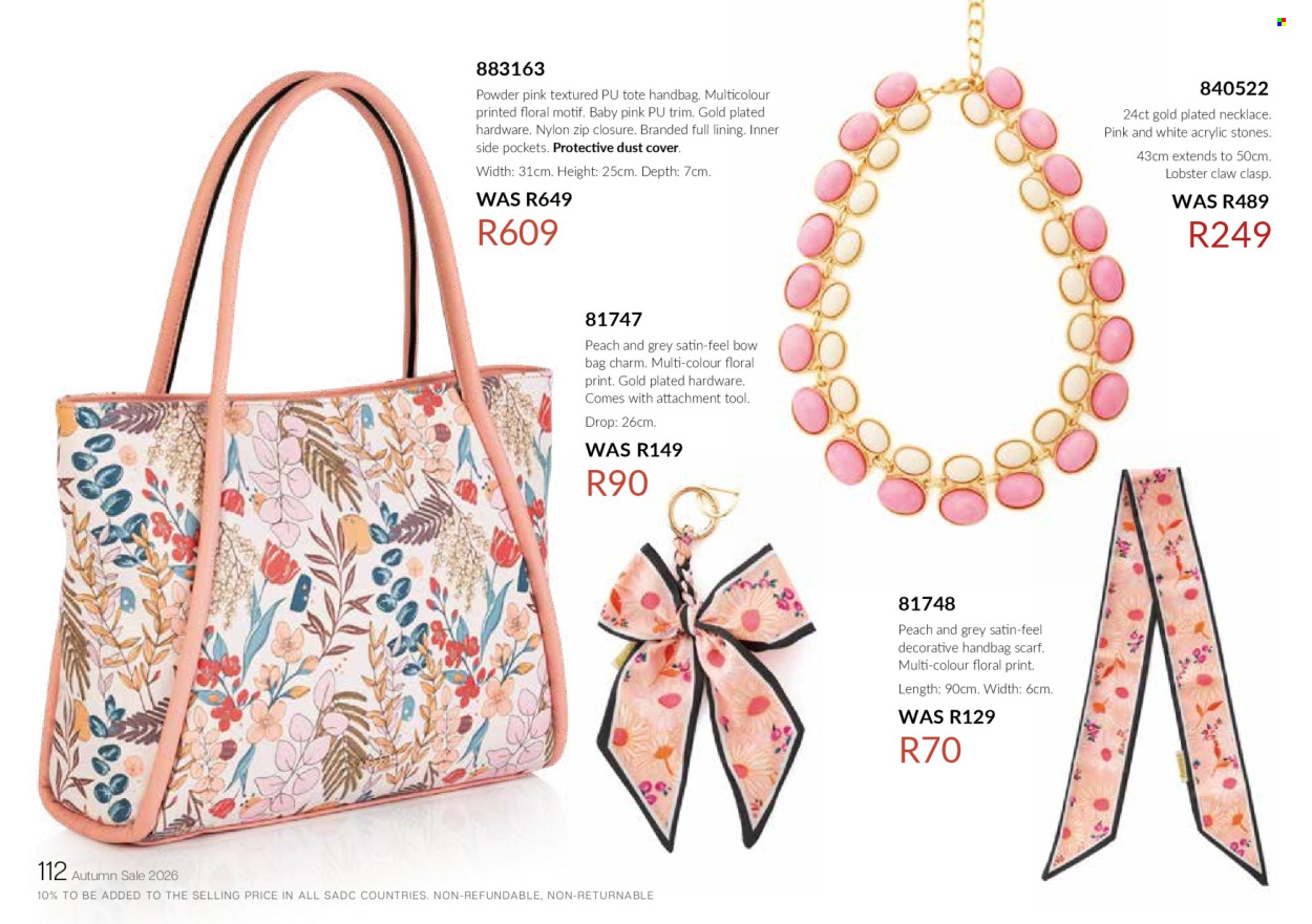 Honey specials. Page 114