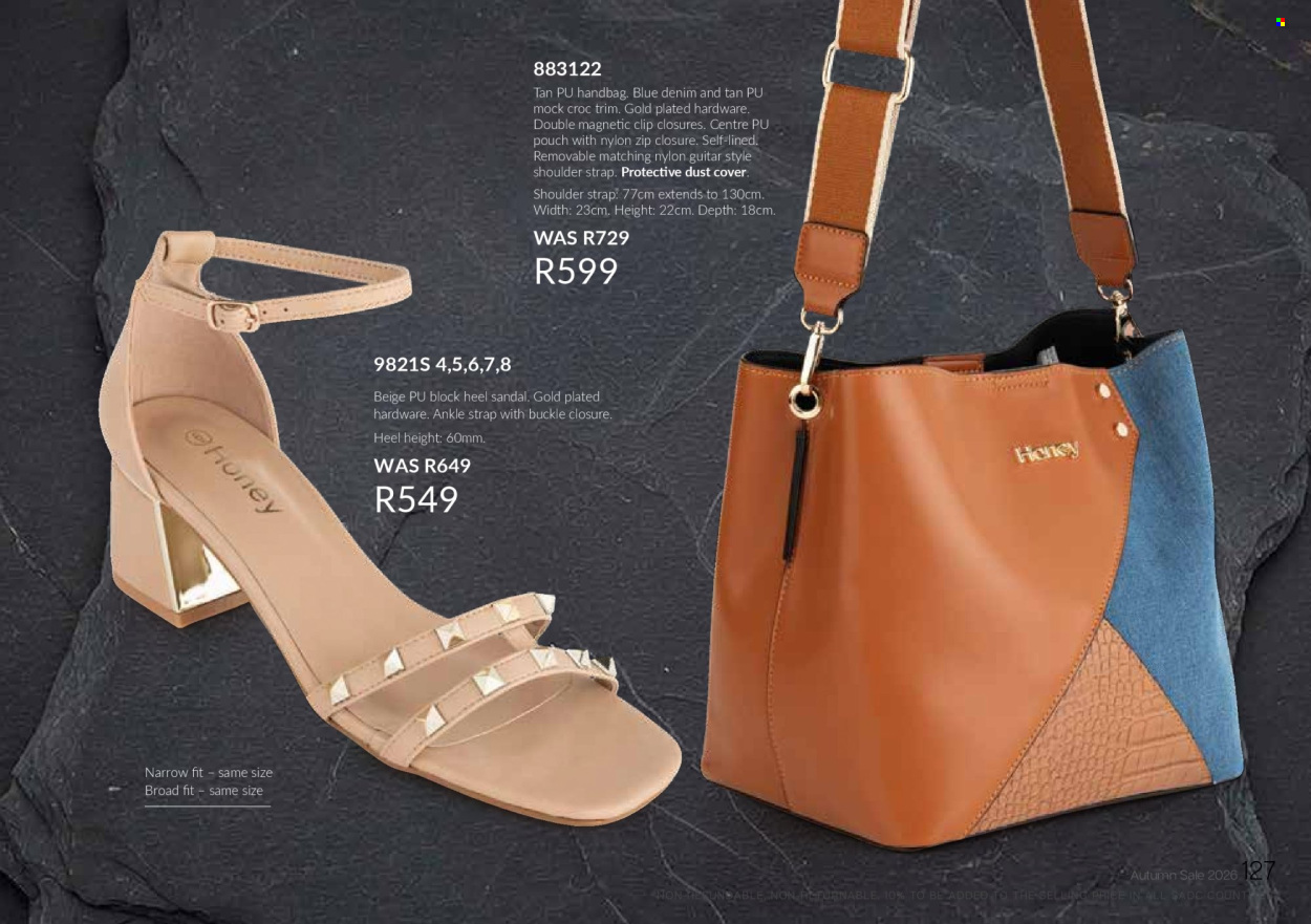 Honey specials. Page 129