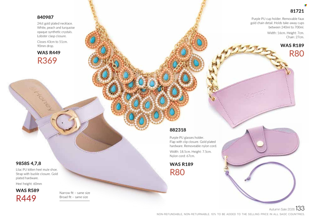 Honey specials. Page 135