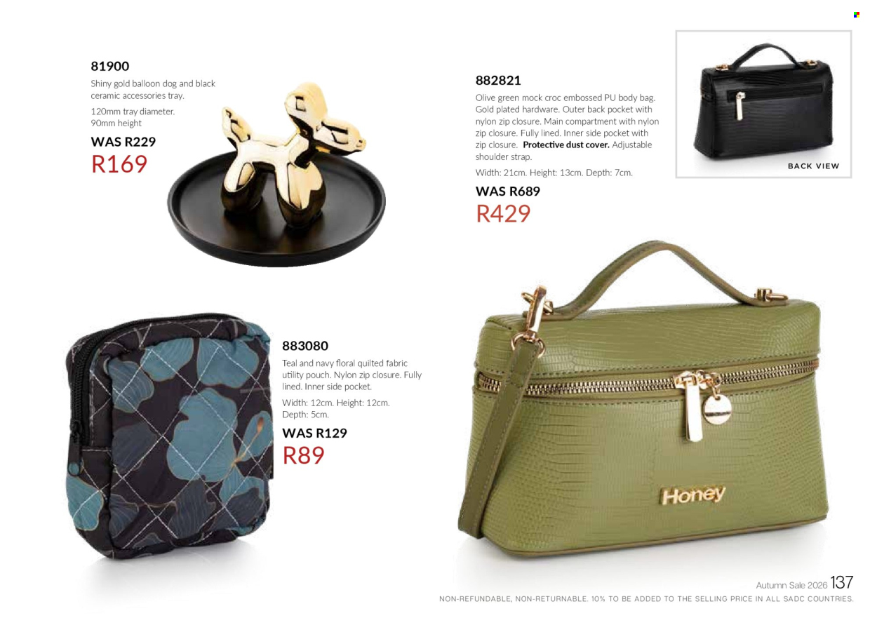 Honey specials. Page 139