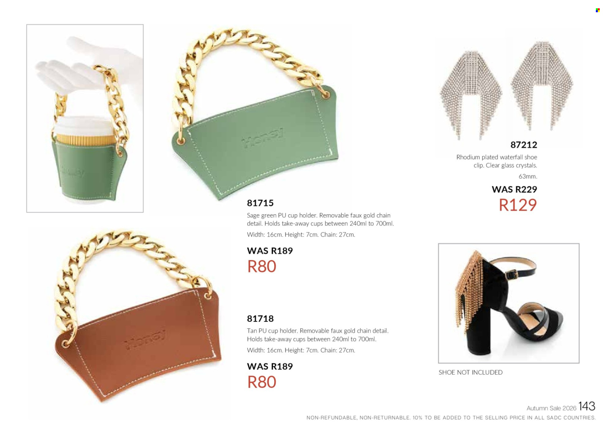 Honey specials. Page 145