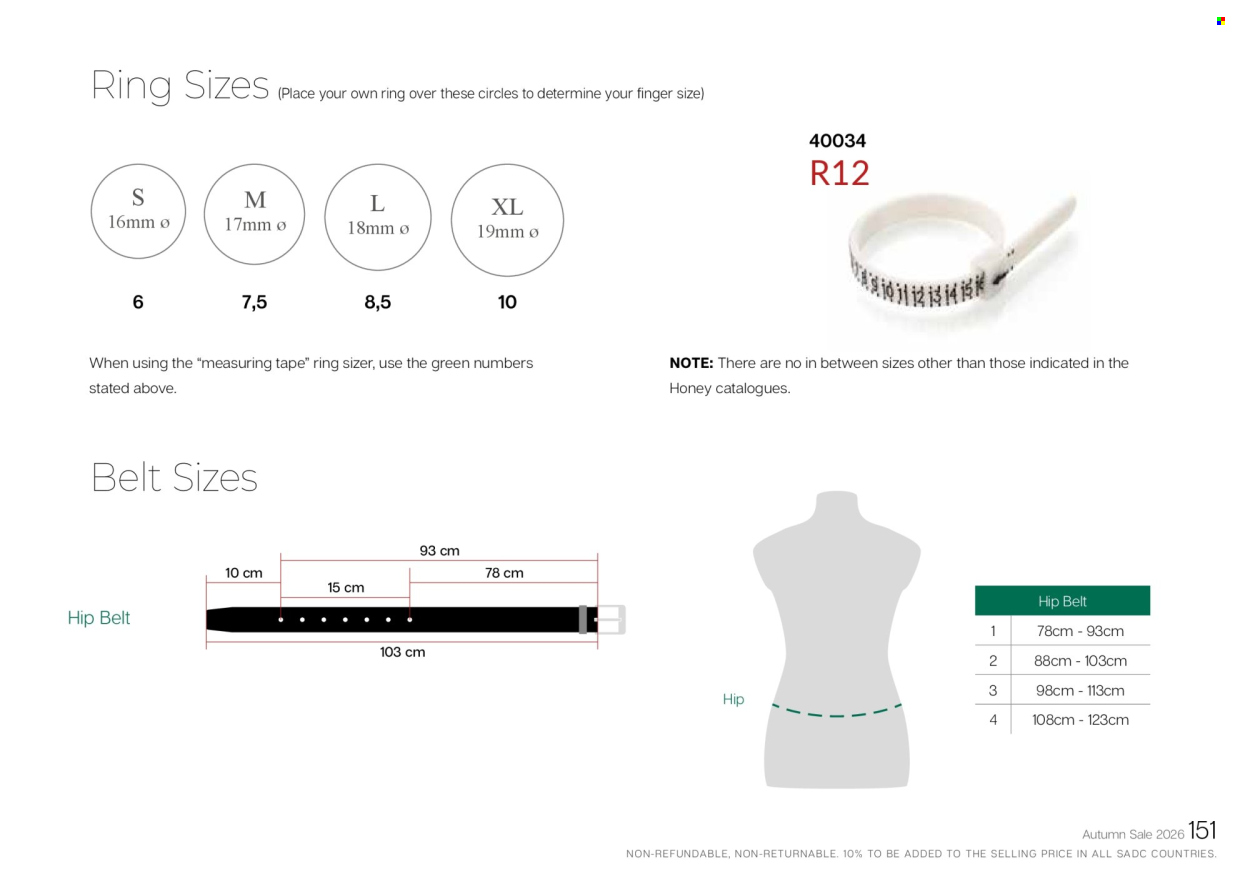 Honey specials. Page 153