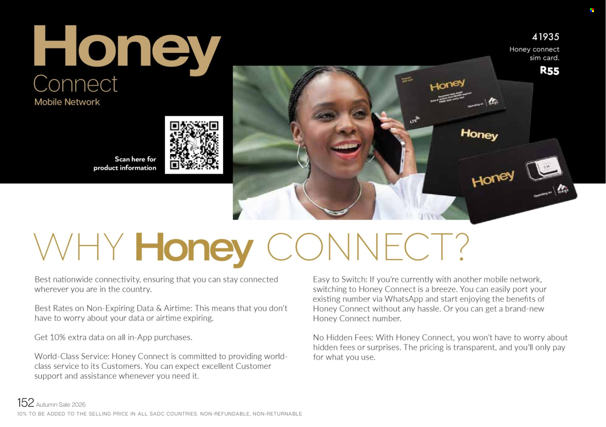 Honey specials. Page 154