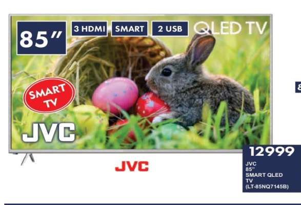 JVC 85” SMART QLED TV