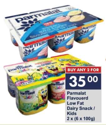 Parmalat Flavoured Low Fat Dairy Snack / Kids