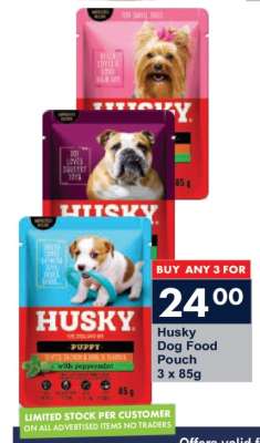 Husky Dog Food Pouch