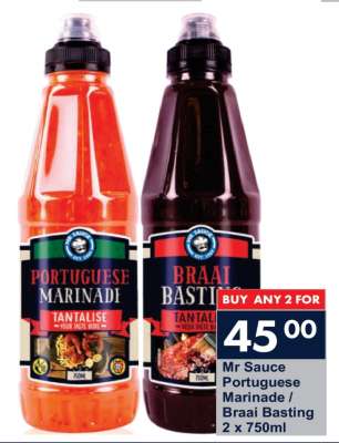 Mr Sauce Portuguese Marinade / Braai Basting