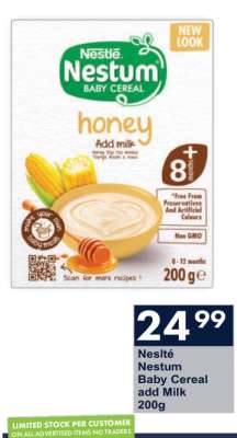 Nestlé Nestum Baby Cereal add Milk 200g