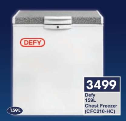 Defy 159L Chest Freezer (CFC210-HC)