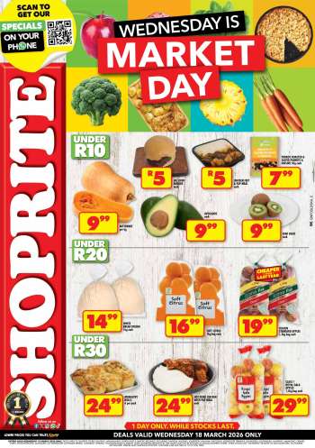 thumbnail - Shoprite catalogue - Market Day Deals