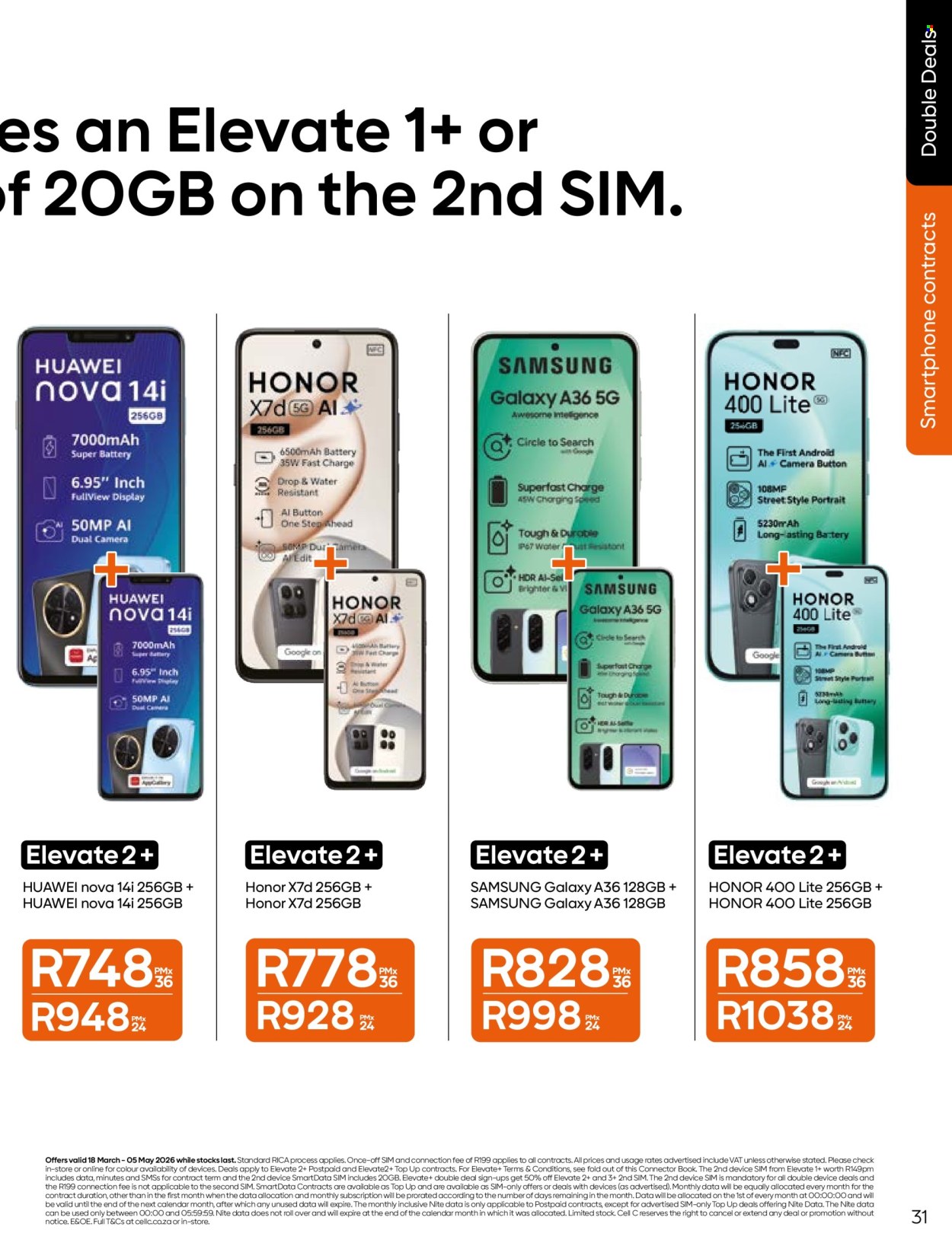 Cell C specials - 18/03/2026 - 05/05/2026. Page 33